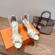 Palmprint. Heel height 10.5cm Hermes top version. High-heeled sandals P350Herme* Early Spring Counter New High-heeled Sandal Series ✔️Upper: Epson leather suede palm print ✔️Inner: Imported mixed-bred sheepskin ✔️Heel height: 10.5cm ✔️Outs: Original Itali Palmprint. Heel height 10.5cm Hermes top version. High-heeled sandals P350Herme* Early Spring Counter New High-heeled Sandal Series ✔️Upper: Epson leather suede palm print ✔️Inner: Imported mixed-bred sheepskin ✔️Heel height: 10.5cm ✔️Outs: Original Itali