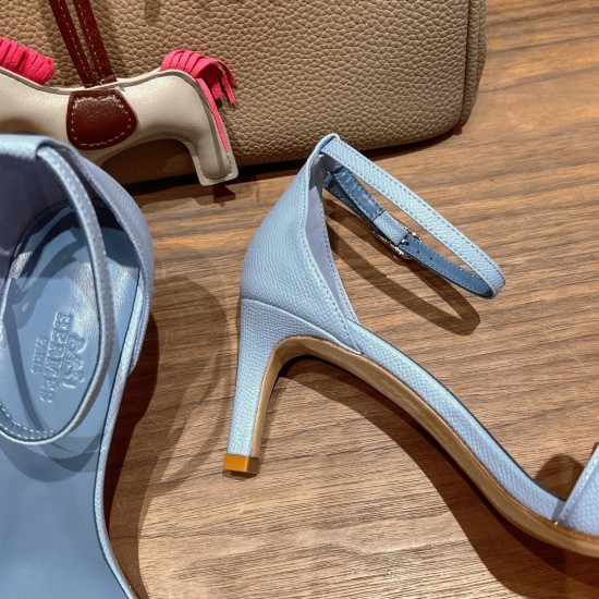 Palmprint. Heel height 7cm Hermes top version. High-heeled sandals 350Herme* Early Spring Counter New High-heeled Sandal Series ✔️Upper: Epson leather suede palm print ✔️Inner: Imported mixed-bred sheepskin ✔️Heel height: 7cm 9cm 10.5cm ✔️Outs: Original I Palmprint. Heel height 7cm Hermes top version. High-heeled sandals 350Herme* Early Spring Counter New High-heeled Sandal Series ✔️Upper: Epson leather suede palm print ✔️Inner: Imported mixed-bred sheepskin ✔️Heel height: 7cm 9cm 10.5cm ✔️Outs: Original I