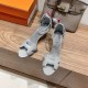 Palmprint. Heel height 7cm Hermes top version. High-heeled sandals 350Herme* Early Spring Counter New High-heeled Sandal Series ✔️Upper: Epson leather suede palm print ✔️Inner: Imported mixed-bred sheepskin ✔️Heel height: 7cm 9cm 10.5cm ✔️Outs: Original I Palmprint. Heel height 7cm Hermes top version. High-heeled sandals 350Herme* Early Spring Counter New High-heeled Sandal Series ✔️Upper: Epson leather suede palm print ✔️Inner: Imported mixed-bred sheepskin ✔️Heel height: 7cm 9cm 10.5cm ✔️Outs: Original I