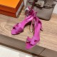 Palmprint. Heel height 7cm Hermes top version. High-heeled sandals 350Herme Early Spring Counter New High-heeled Sandal Series ✔️Upper: Epson leather suede Palmprint ✔️Inner: Imported mixed-bred sheepskin ✔️Heel height: 7cm 9cm 10.5cm ✔️Outs: Original Ita Palmprint. Heel height 7cm Hermes top version. High-heeled sandals 350Herme Early Spring Counter New High-heeled Sandal Series ✔️Upper: Epson leather suede Palmprint ✔️Inner: Imported mixed-bred sheepskin ✔️Heel height: 7cm 9cm 10.5cm ✔️Outs: Original Ita